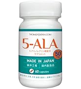 Amazon | キヤンファーマ 袋井工場生産原料 5-ALA 50mg 60粒 二酸化